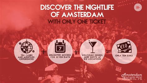 amsterdam night club tickets.